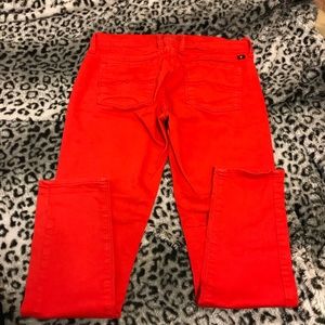 Lucky brand Red Capri jean